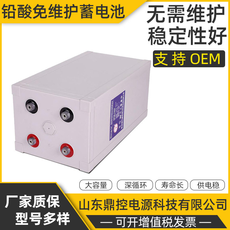 卧龙DengTa灯塔牌6-GFMF-100A前置端子铅酸免维护蓄电池12V100AH