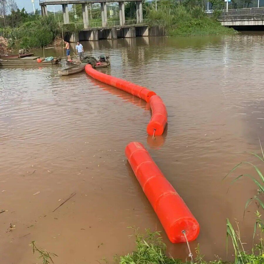 供应600*1200搭建水库浮筒水库取水口塑料拦污浮筒装置