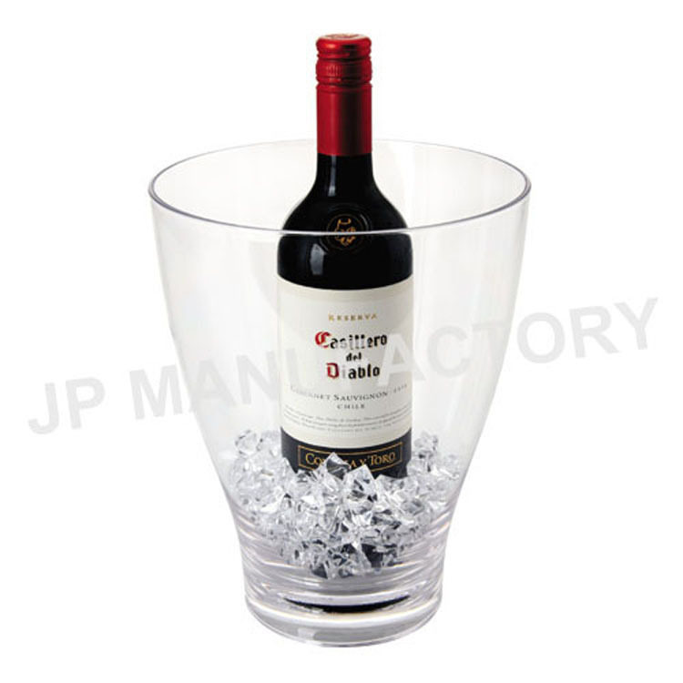 透明酒吧冰桶PC塑料5L冰桶时尚美观冰桶