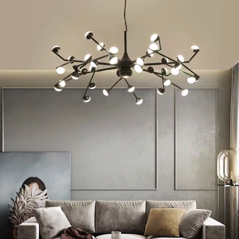 Chandelier 吊灯Iron Lamp
