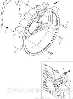 65.01903A0178飞轮壳垫圈DP086TA /LAds