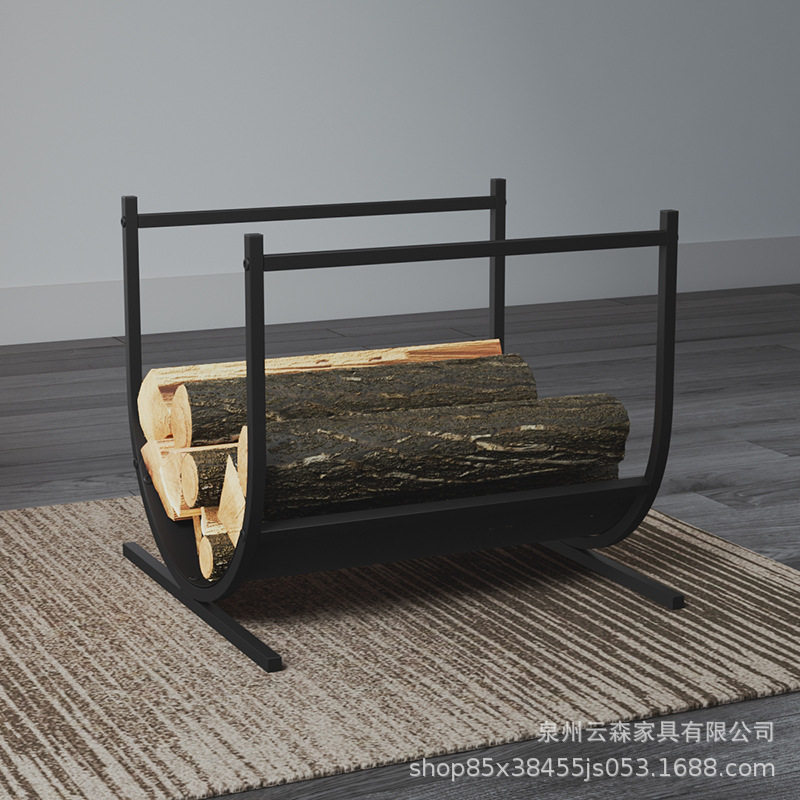 柴火架金属堆放架大容量耐用