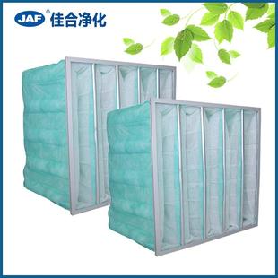 过滤器中央空调无纺布f5f7f8铝框中效袋式 现货中效袋式 空气过滤器