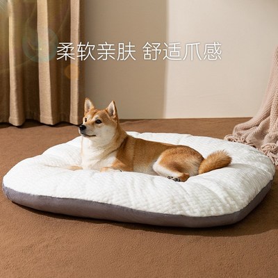博美专用狗窝冬天全可拆洗款幼犬狗垫子防撕咬小体狗狗睡觉床睡垫