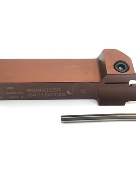 弹簧钢双头外端面槽刀抗震槽刀杆端面圆弧槽刀MGHH320/420R64/100