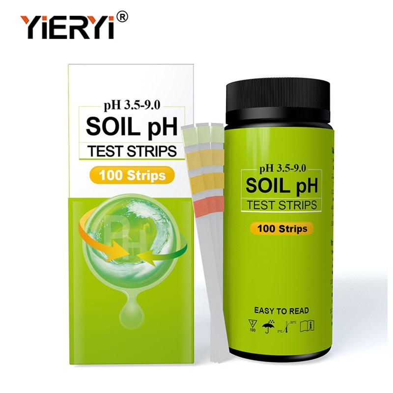 土壤ph检测试纸ph精度试纸3.5-9.0精密测试纸100条酸碱度检测试纸