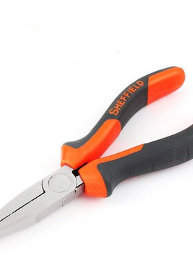 工具 双色柄尖嘴钳 尖咀钳6寸8寸S045004 S045005