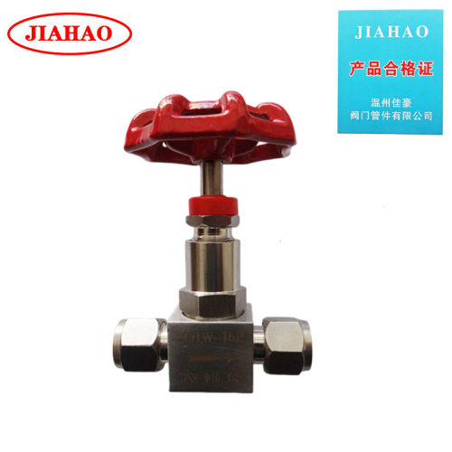 JJY1-64P J91W-64P J91W-16P JJY1-16P 304SS卡套式截止针型阀门