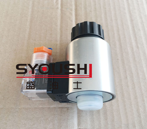 电磁阀线圈MFZ12-37YC 24V DC 30W内径23mm高度51mm现货电磁铁
