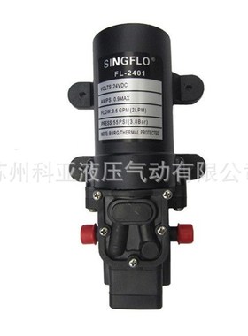 全新SINGFLO自吸水泵FL-2401 FL-2402 微型电动隔膜泵VOLTS:24VDC