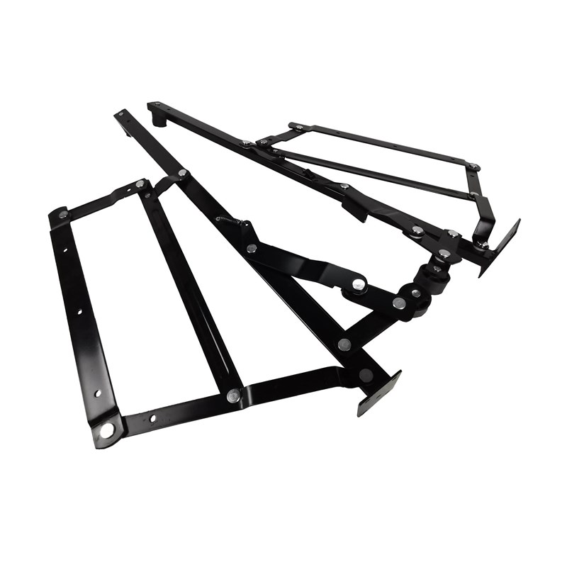 源头工厂带轮分体抽屉铰 带橡胶轮子滑动顺畅 折叠沙发床抽屉铰链