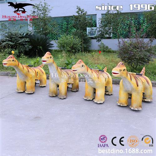 年亲子恐龙乐园仿真恐龙骑乘电瓶车商场儿童电动玩具小车