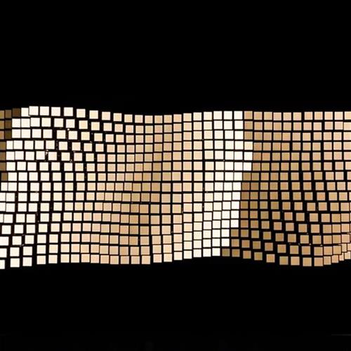 售楼部工程灯具非标LED方块灯酒店大堂大厅会所设计师沙盘区吊灯