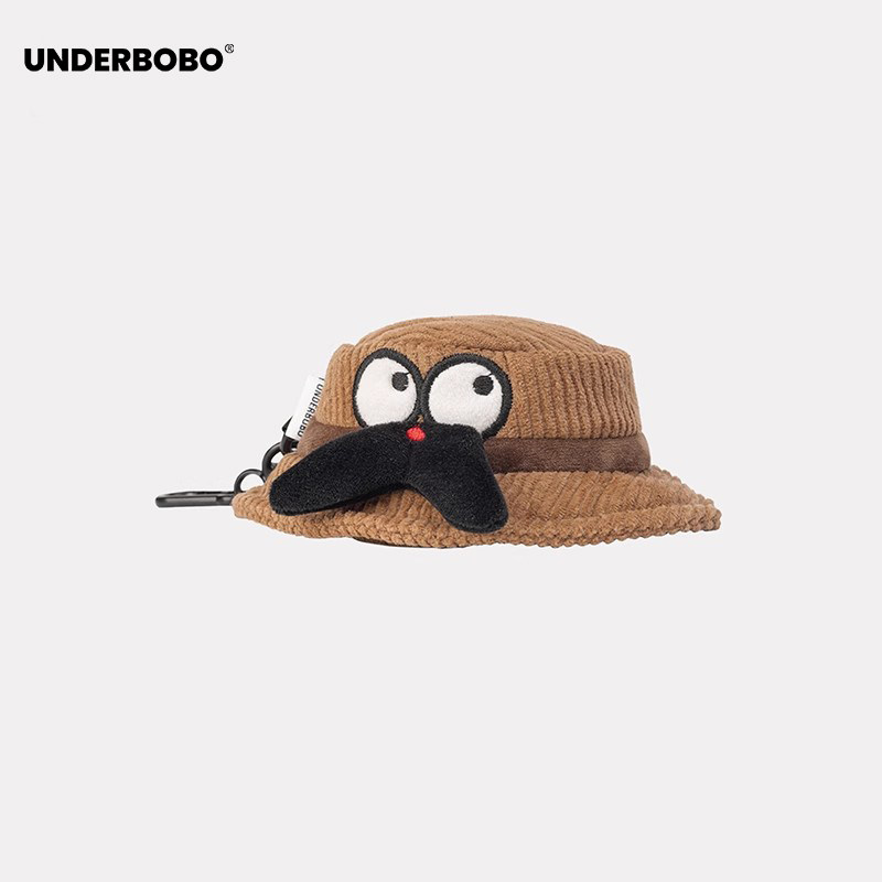 BOBO可爱帽子迷你口袋挂件零钱包 简约便携小巧搭配小包男女同款