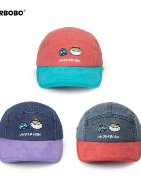 IP形象拼色棒球帽 2025春夏新款 显脸小宽帽檐鸭舌帽遮阳防晒男女