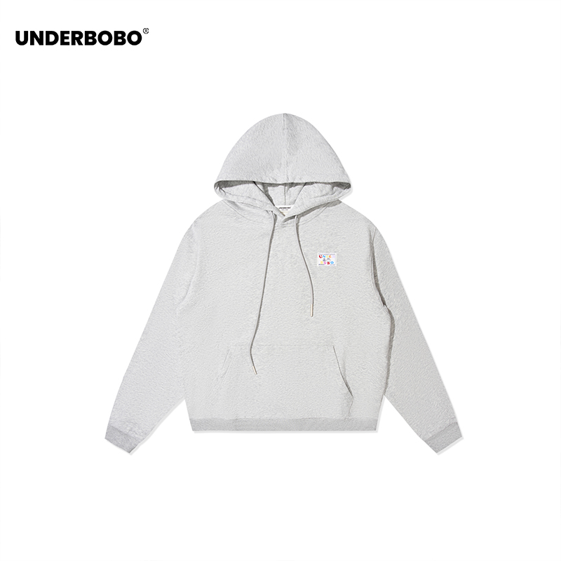 UNDERBOBO休闲百搭情侣连帽卫衣