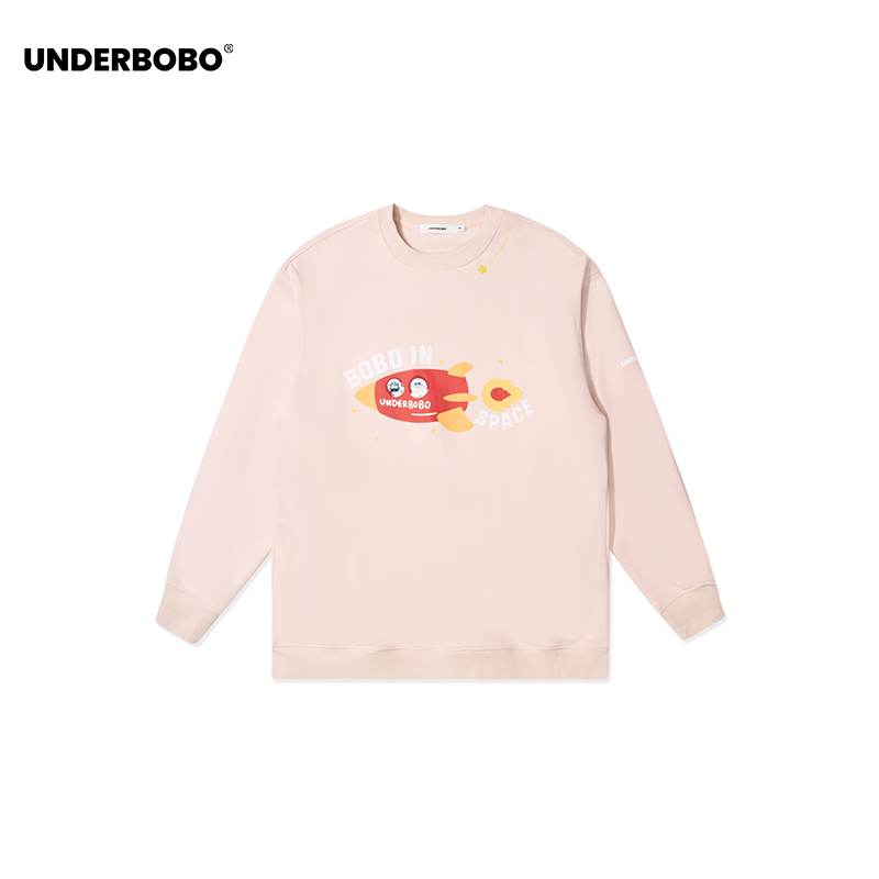 UNDERBOBO秋冬情侣上衣套头卫衣