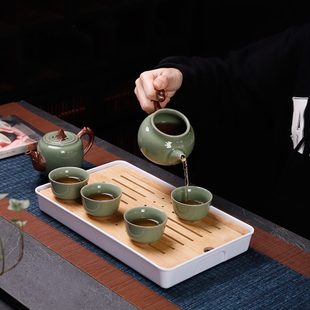 天下茶具套装 高档L八BF精38礼盒家用7行入龙日常2020节礼品 礼美