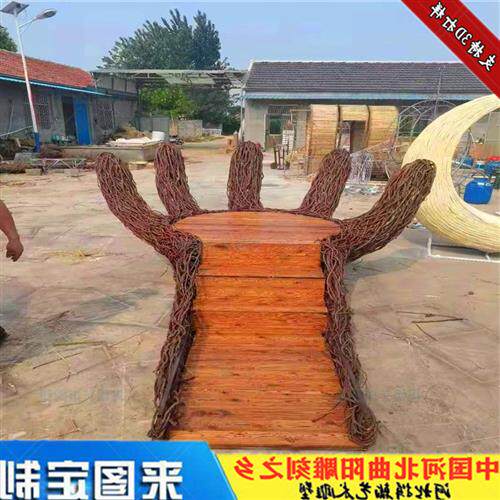 户外稻草景观雕塑广场景区创意仿真绿雕造型艺术品园林绿植装饰品