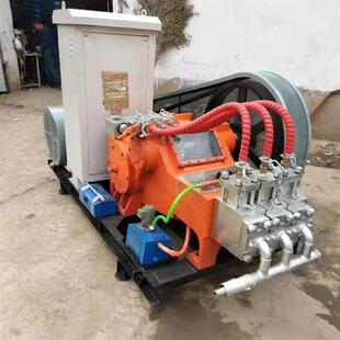 变量调速高压旋喷注浆机 液压灌注设备 55KW卧式 水泥浆注浆泵
