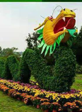 仿真绿雕制作园林摆件景观绿植园林仿真草坪植物雕塑工艺品