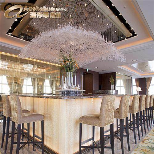 艺术玻璃吊灯手工吹制玻灯璃异形手工玻璃酒店工程灯大吊灯,家装灯饰光源,客厅吊灯,淘宝优惠券,粉丝福利购,淘宝优惠卷