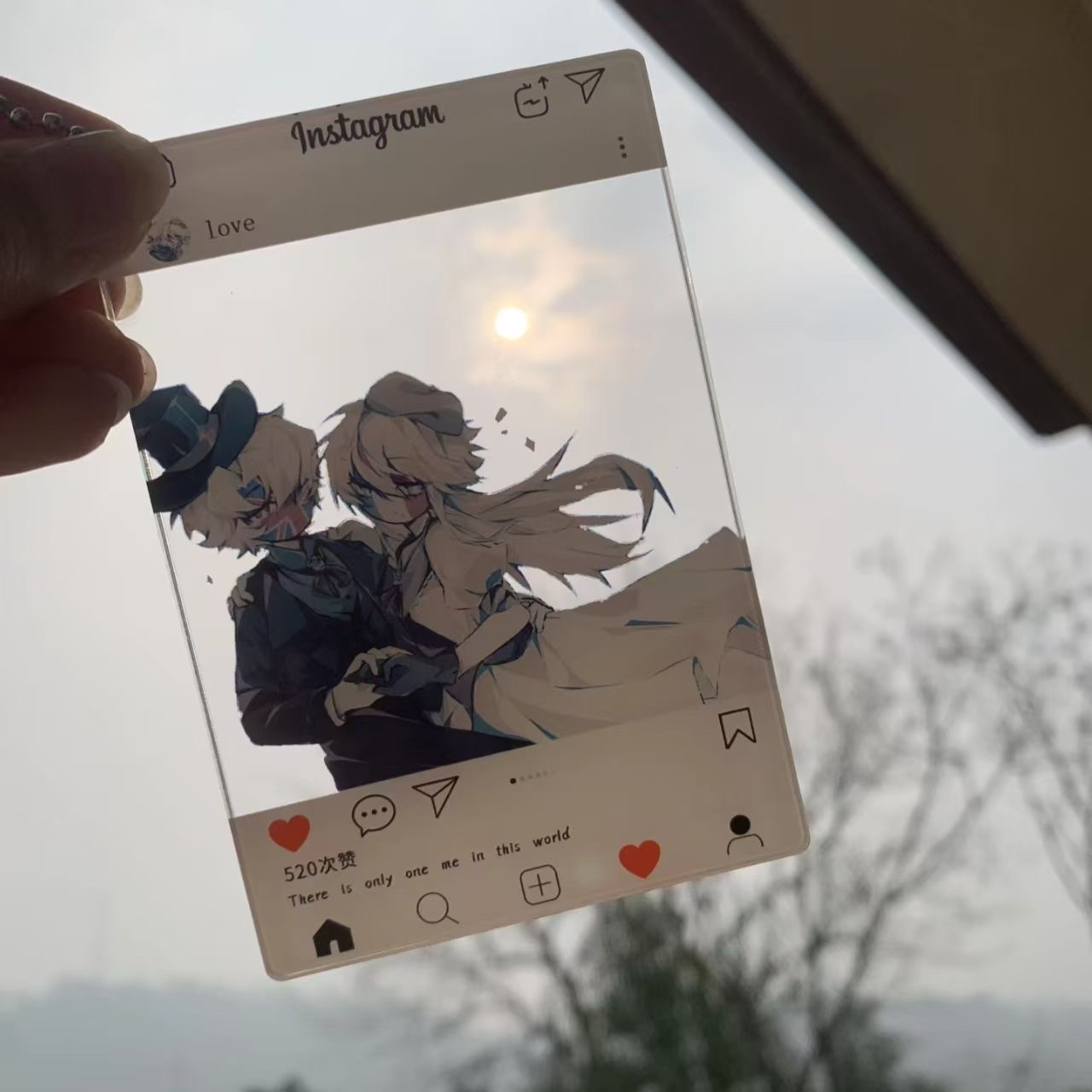 ch国拟动漫周边英法透卡