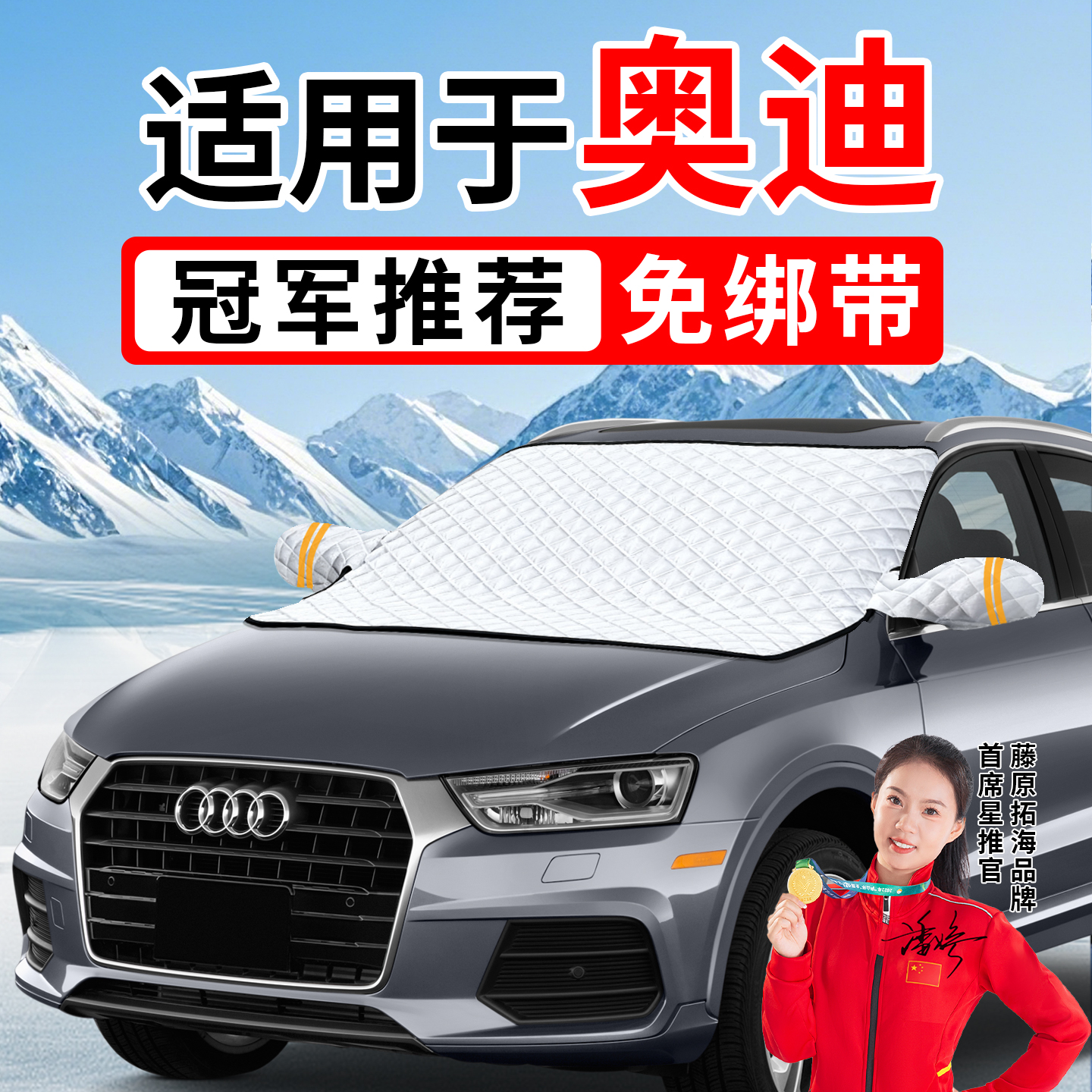 【冠军推荐】适用于奥迪遮雪挡