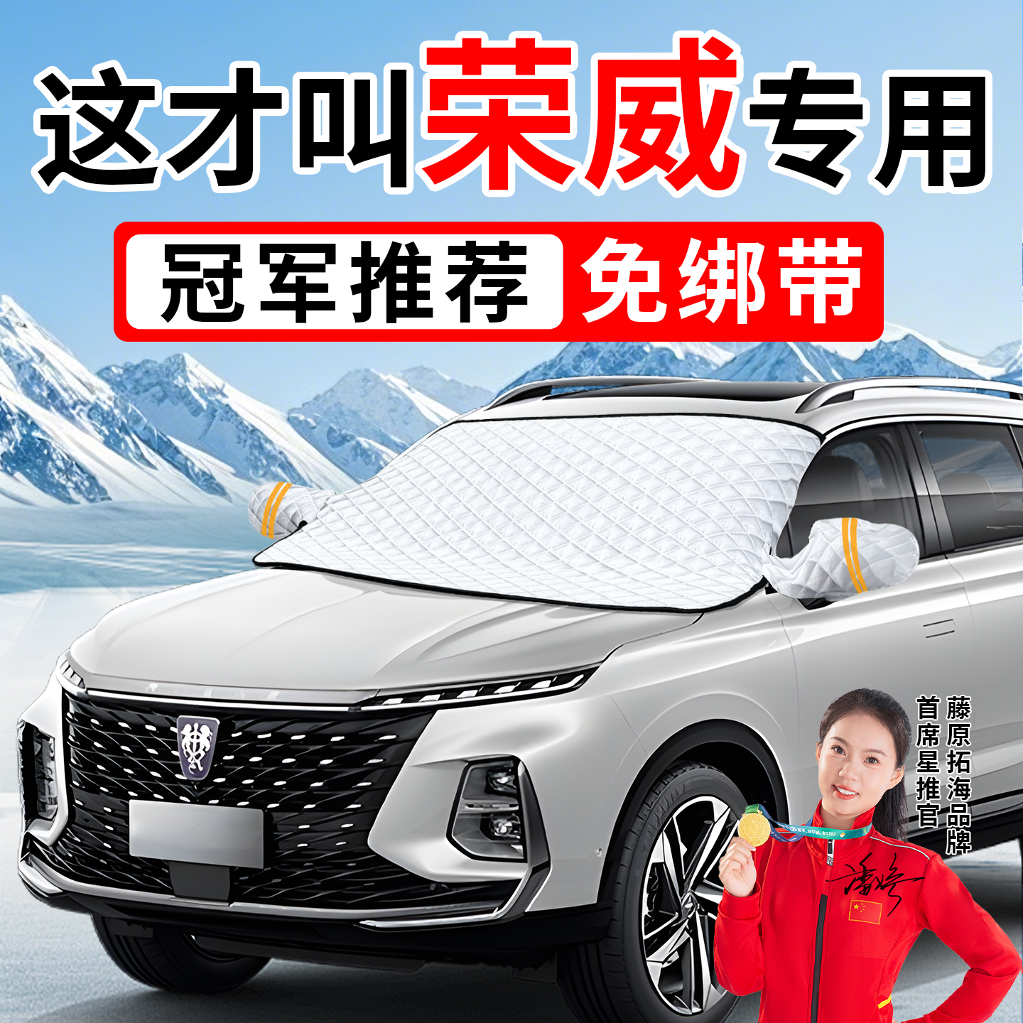 【冠军推荐】适用于荣威雪挡