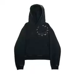 Shibu Functional Style Romantic Punk Light Casual Everyday Yabi Rap Vintage Loose Versatile Sweatshirt