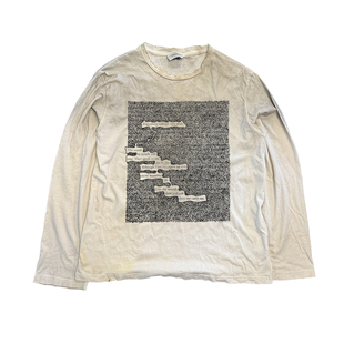 十卟SHIBU 废土风轻朋克亚文化ootd长袖t恤 先锋设计厌世风上衣