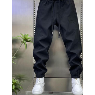 潮流运动休闲裤 加绒加厚小脚裤 男士 百搭束脚裤 子 时尚 2025秋冬新款