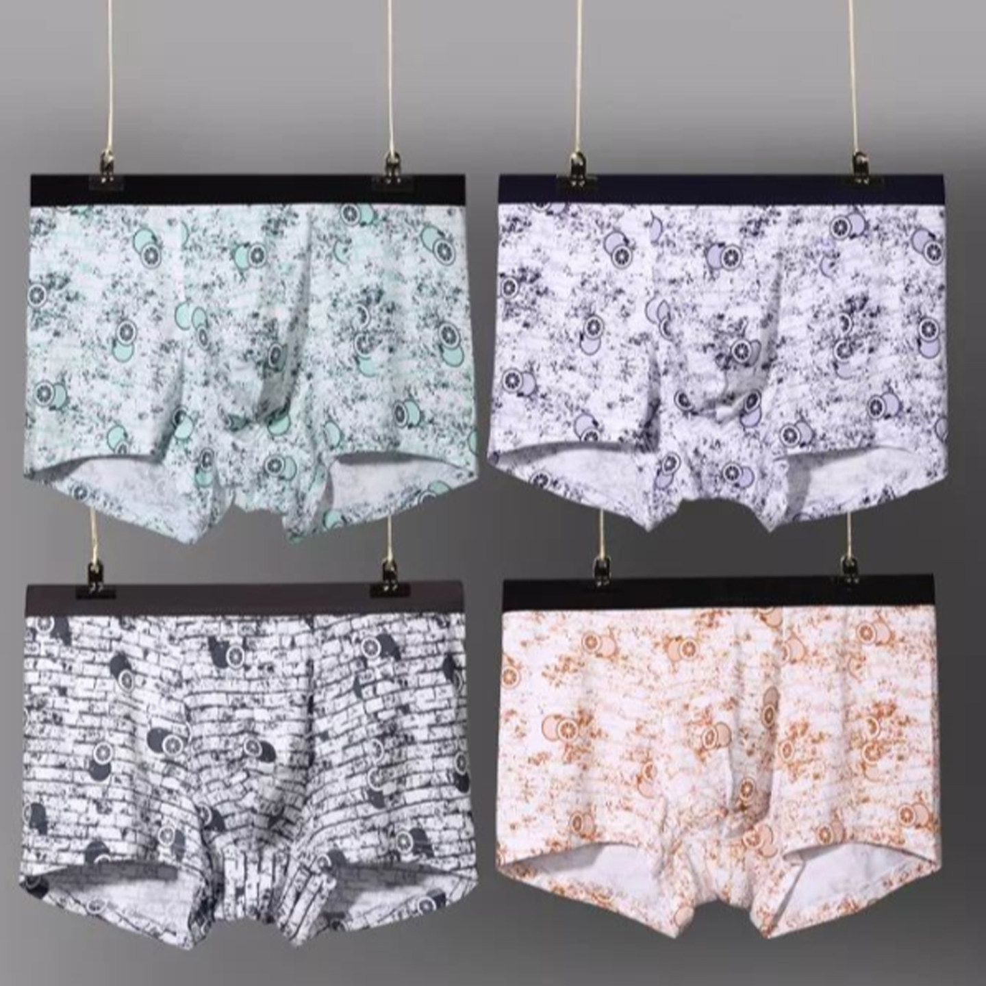 新款健将85J18莫代尔短裤抗菌无痕男四角裤运动透气宽松平角内裤,女士内衣/男士内衣/家居服,男平角内裤,淘宝优惠券,粉丝福利购,淘宝优惠卷