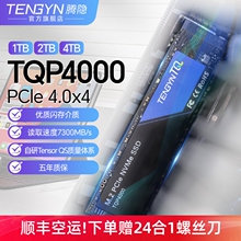 腾隐TQP4000长江存储SSD M2固态硬盘1T NVMe 2T 4TB PCIe4.0 PS5