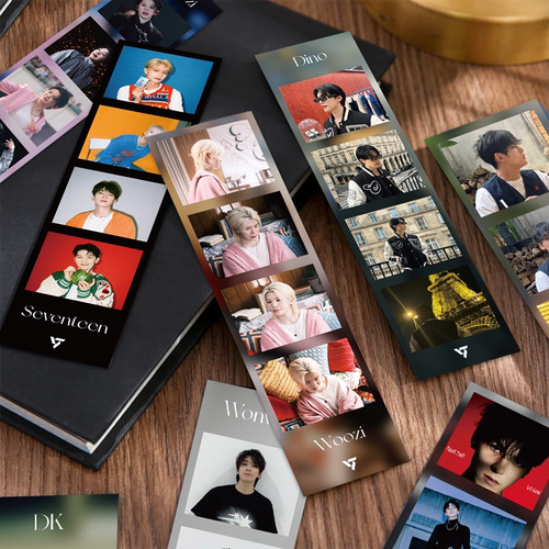 韩团seventeen书签周边