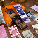 30张霉霉书签Taylor Swift专辑歌词阅读书页书籍标注学生用卡片