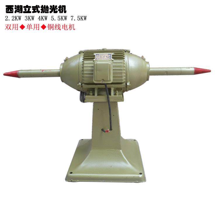 2.2kw3KW4KW5.5KW尖轴夹板铜线电机立式重型电动抛光机