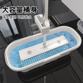 长方形可折叠拖把桶拖地拖布桶挤水桶水桶单桶盆洗车地板折叠桶