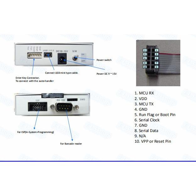 ABOV编程器 E-PGM+烧写器现代专用编程器ABOV烧录器E-PGM+下载器