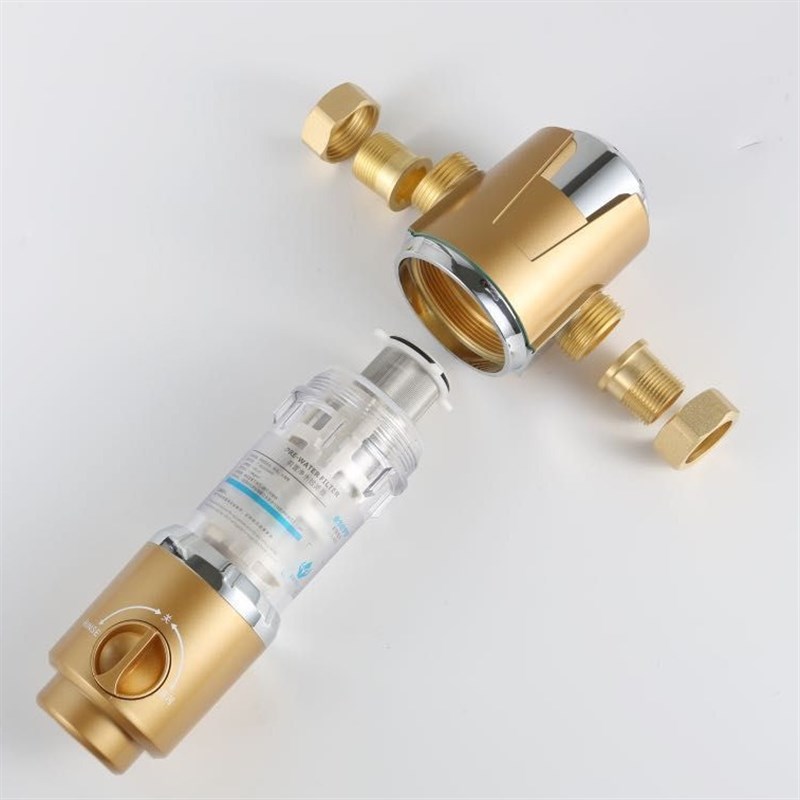 自来水前置过滤器控压前置过滤器家用自动反冲洗全屋大通量软水器