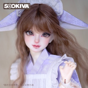 现货 BJD 素头四分 1/4 阿珞无妆面单头娃用球形关节娃头