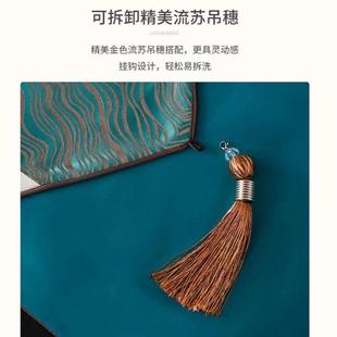 轻奢桌旗茶桌垫布禅意茶台布艺茶几桌布高端茶旗茶席茶桌布 新中式