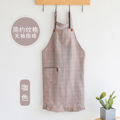 新品Household kitcnhen cooking apron Japanese style Hancheng