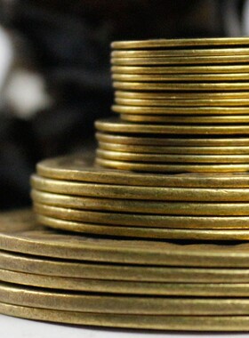 新品五帝钱压门槛真品铜钱v古币乾隆通宝过门石下压的顺治康熙单