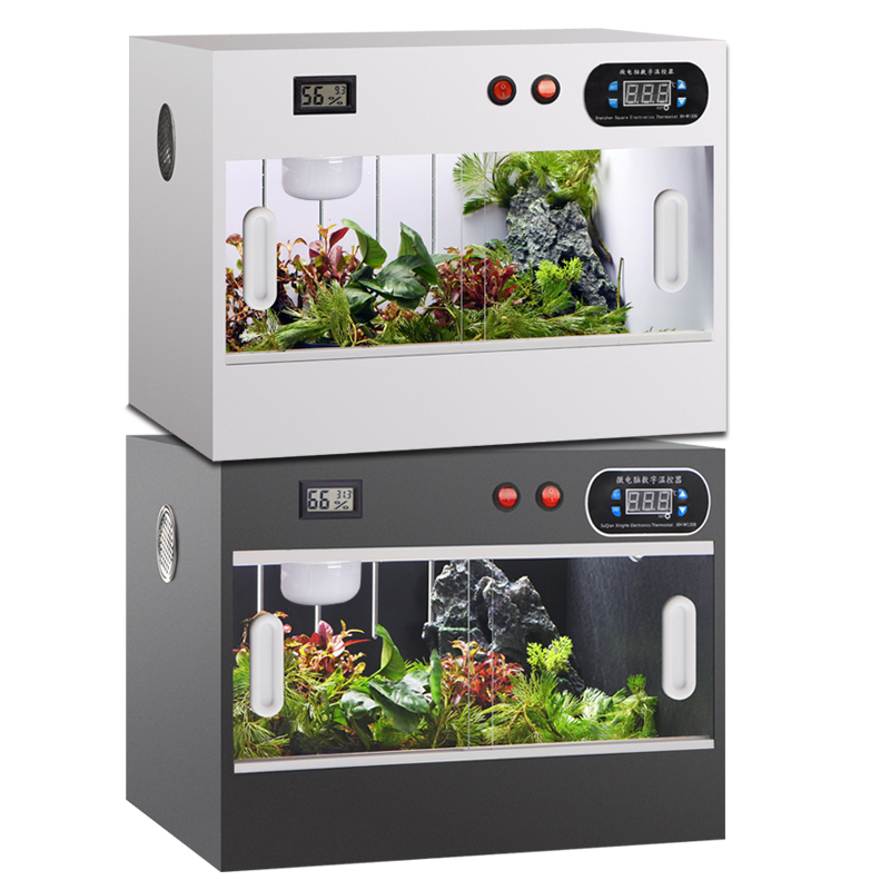 极速蝈蝈宠物保温箱爬宠饲养箱刺猬蜥蜴陆龟角蛙R爬虫箱pvc守宫饲