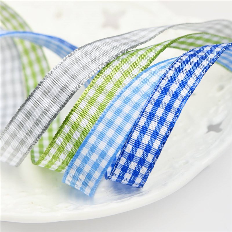 极速1cme蛋糕格子绸带礼盒格纹丝带烘焙装饰缎带鲜花花束扎带服饰