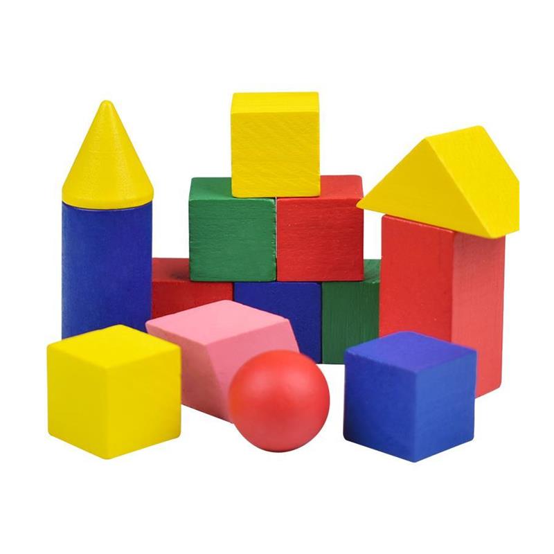极速小学c生几何体积木模型一二年级数学教具正方体长方体认识立