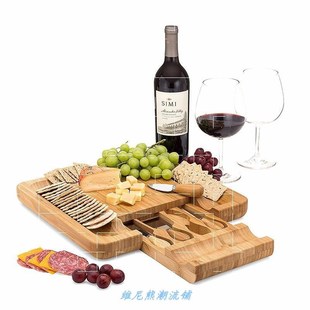 极速BamBoo CheeSe Board Set BamBooE CheeSe Cutting Board Squ