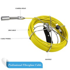 极速Sewer Borescope Camera with Snake Cam Video Sewer ZPipe