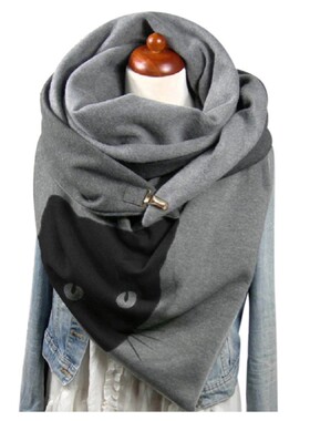 极速Winter Warm Scarf fotr Women Fashion Casual  Scarves Sha